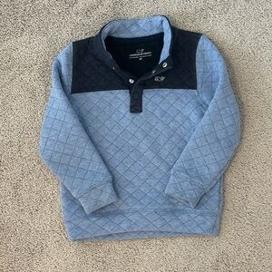 GUC Vineyard Vines Quilted Pullover - Size 4T
